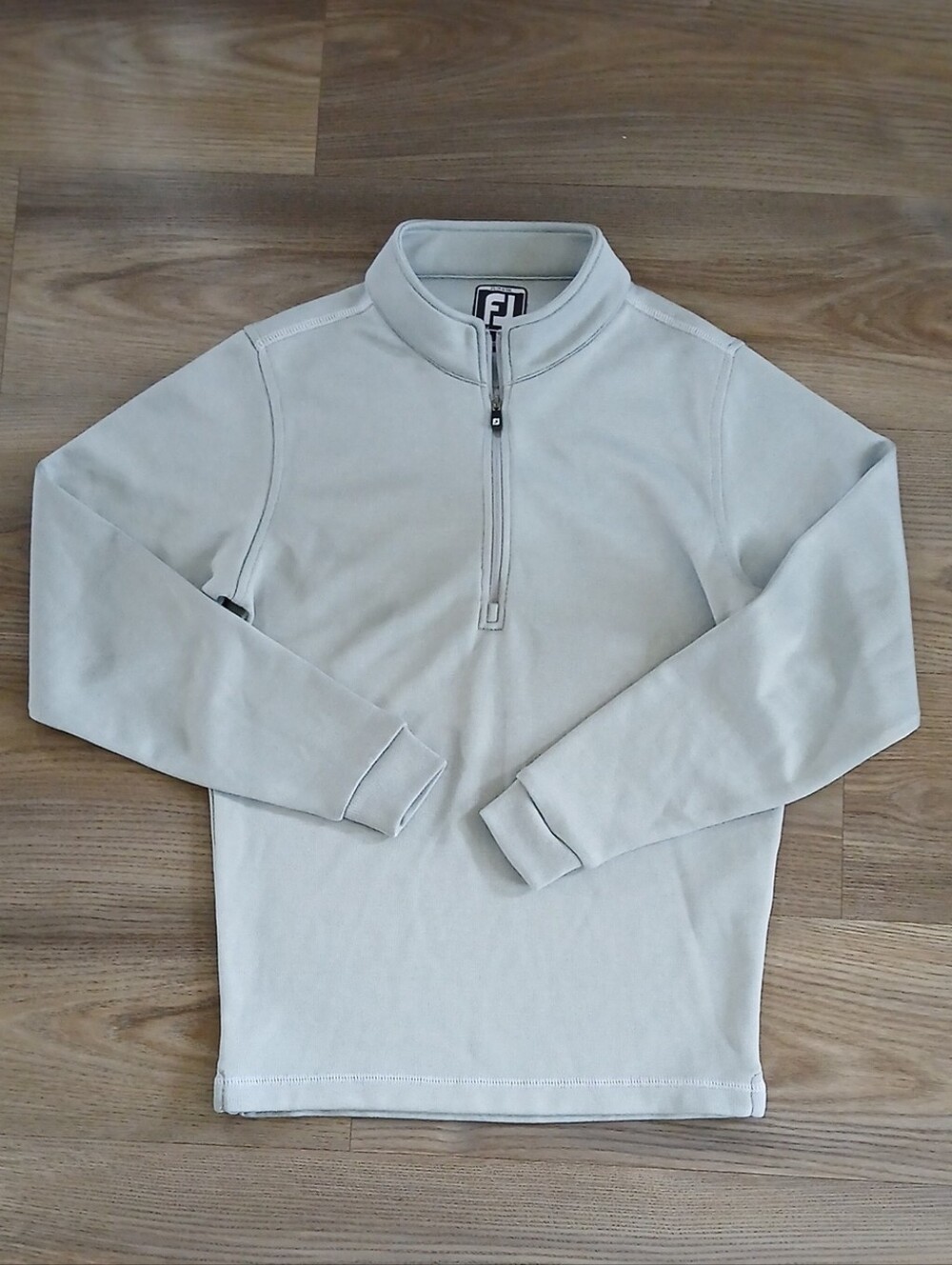 FootJoy Junior Midlayer Golf Pullover Size Medium Grey